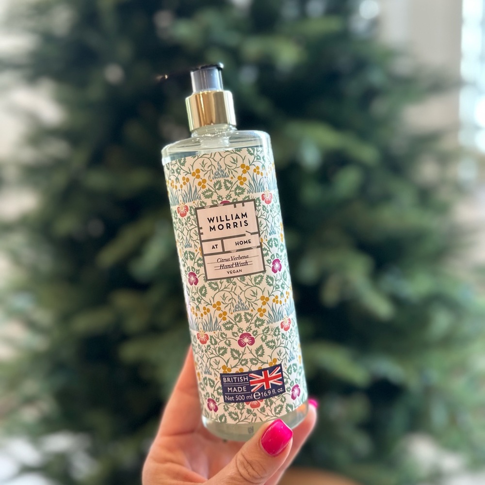 William Morris at home citrus verbena hand wash vegan soap